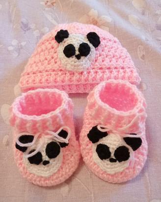 completo scarpine e cappellino 