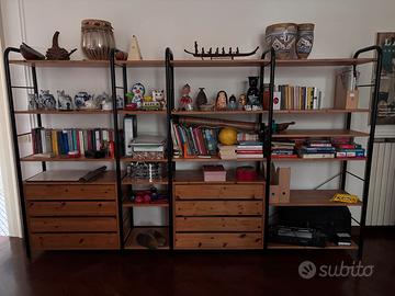 Libreria Ikea Niklas vintage anni 80