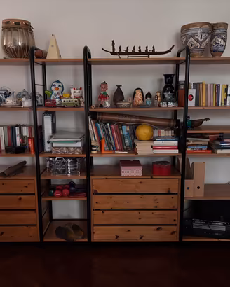 Libreria Ikea Niklas vintage anni 80