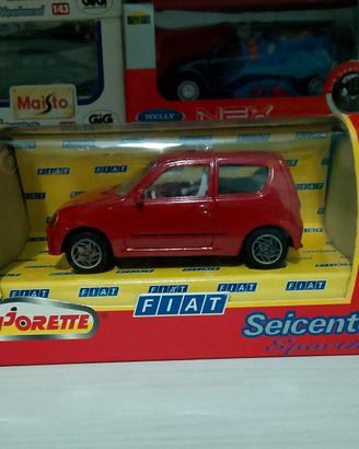 C E R C O Modellino Fiat Seicento Sporting 1/43 