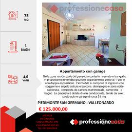 Grazioso trilocale in piccola palazzina con box