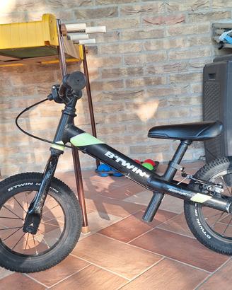 Bici senza pedali Btwin Decathlon (Nera)