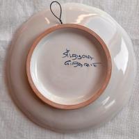 piatto ceramica albisola