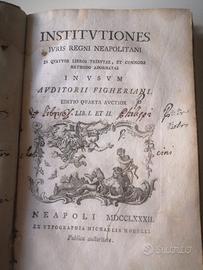 Oronzo Fighera - Institutiones Iuris Regni Neapoli