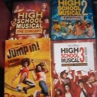 4 DVD  Film musicali-dance-giovanili/college