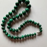 Collana in malachite