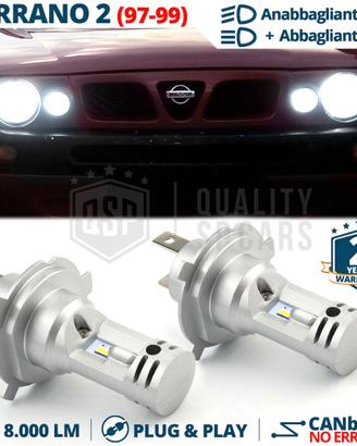 Kit Luci LED H4 Per Fari NISSAN TERRANO 2 97-99