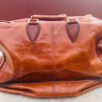 Conte Max- Borsone da viaggio in vera pelle