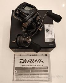Mulinello Daiwa Tatula 300HL 6.3:1 bobina extra