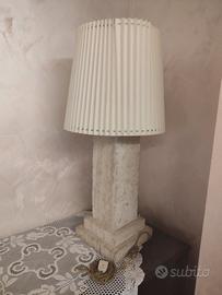 Lampada in marmo+poltrona omaggio 