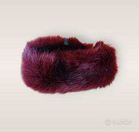 Scaldacollo in morbida ecopelliccia 