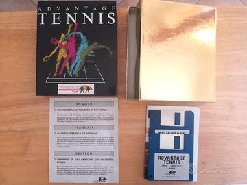 Gioco IBM PC Ms Dos ADVANTAGE TENNIS Infogrames