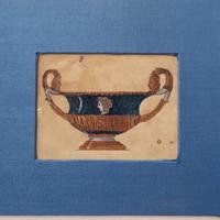 Disegno vintage su pergamena