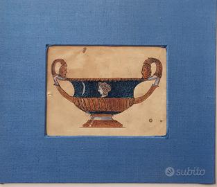 Disegno vintage su pergamena