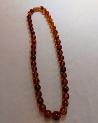 Collana di ambra