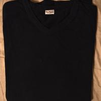 Maglietta nera basic Pierre Cardin uomo – taglio a