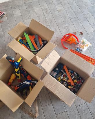 Lotto Nerf e Hot Wheels