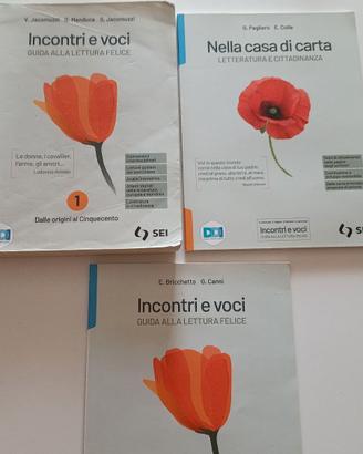 Incontri e voci - tre volumi - isbn  9788805079483