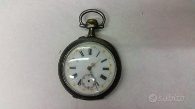 Orologio da taschino in argento n serie 16019