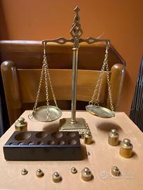 Piccola bilancia bilancina ottone