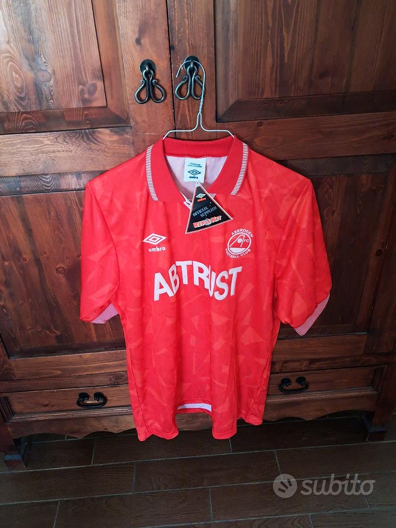 Maillot domicile rare/vintage ABERDEEN FC 1990/92 .Umbro