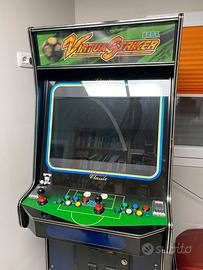Cabinato videogioco VirtuaStriker Sega