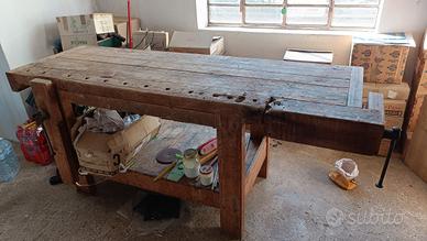 Banco da lavoro falegname vintage 