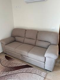 Divano relax modello Sara 3 posti