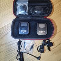 microfono  Synco Go2 A1 per selfy