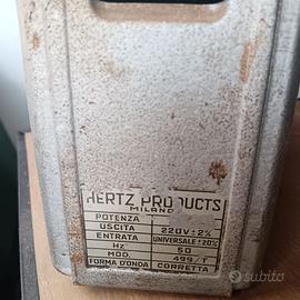 Hertz products trasformatore per TV anni 60