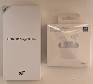 HONOR MAGIC 8 LITE + PODS NUOVO E IMBALLATO DA NEG