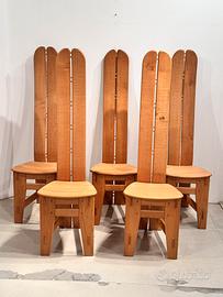 Sedie vintage "Tuya" Antonio e Mario Comini