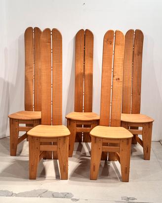 Sedie vintage "Tuya" Antonio e Mario Comini