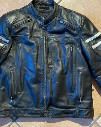 GIUBBINO PELLE per MOTO  CUSTOM TRIUMPH