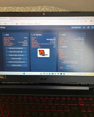 Acer Nitro 5 Ryzen7 4800H 16GB GTX1650Ti