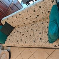 Divano letto 3 posti in doghe
