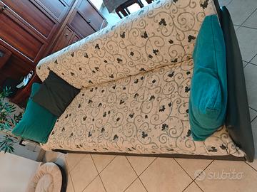 Divano letto 3 posti in doghe