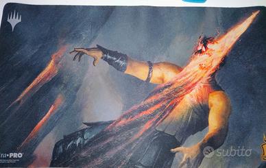  Playmat Lava Spike Mtg magic the gathering 