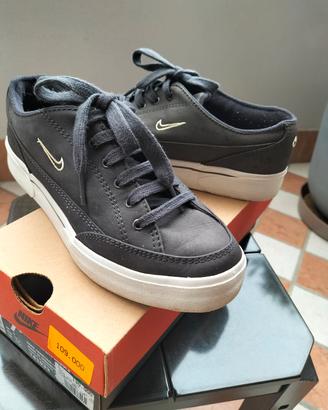 scarpa Nike in nubuck blu