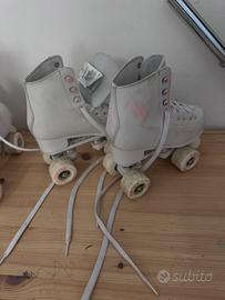 Pattini a rotelle Oxelo RS Quad 100 - Taglia 35