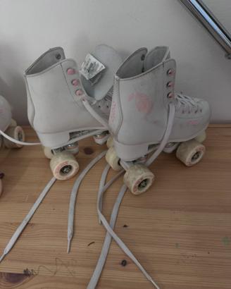 Pattini a rotelle Oxelo RS Quad 100 - Taglia 35