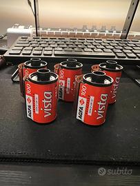 5 Rullini AGFA VISTA colori