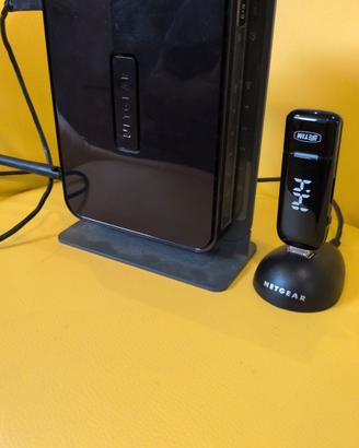 router 3G Netgear + chiavetta USB