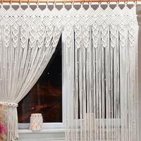 realizzo tende in macramé 