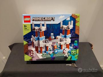 Lego Minecraft 21186 Castello di ghiaccio, nuovo