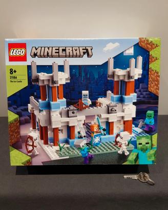 Lego Minecraft 21186 Castello di ghiaccio, nuovo