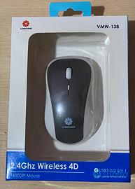 Mouse ottico senza filo 4D