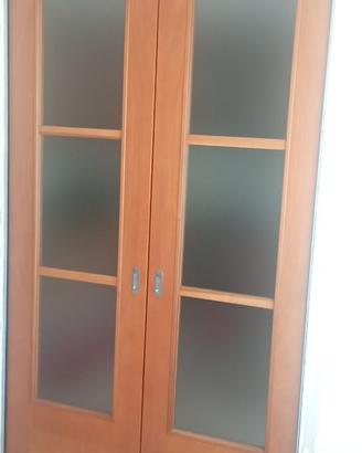 Porta scorrevole 2 ante.