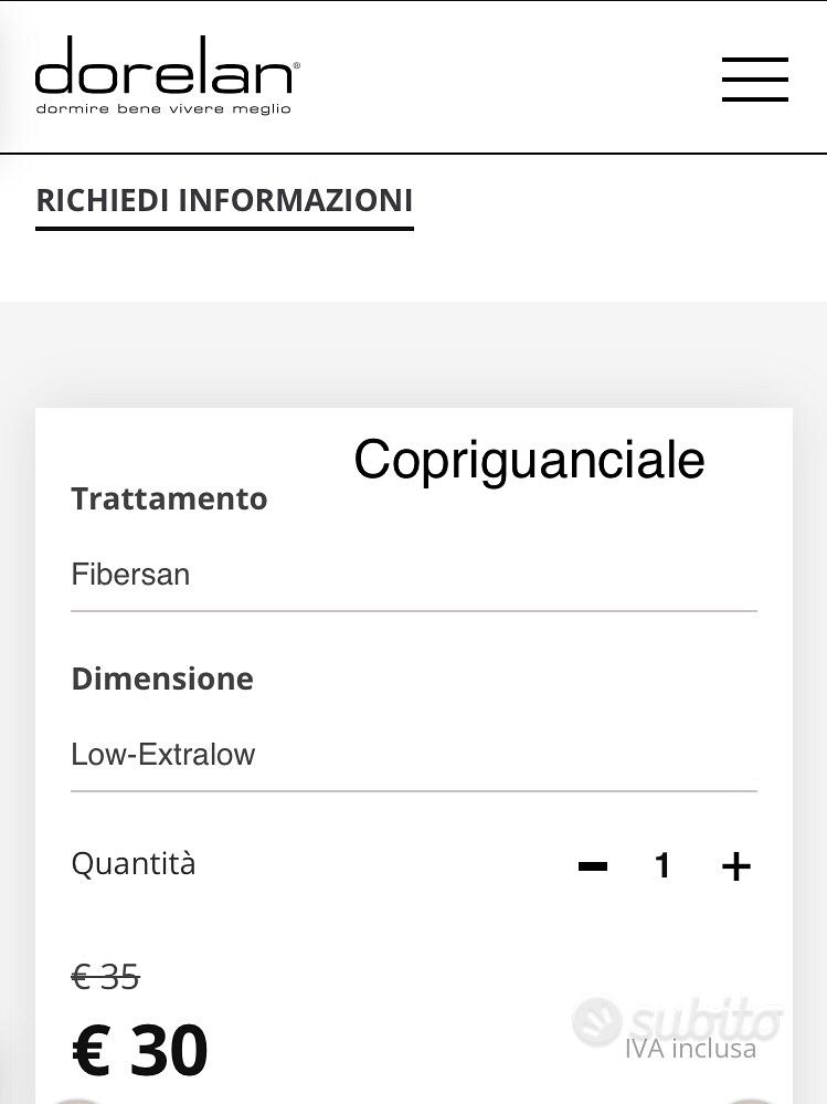 copriguanciale fibersan dorelan