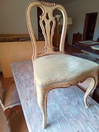Coppia di Sedie d' epoca 